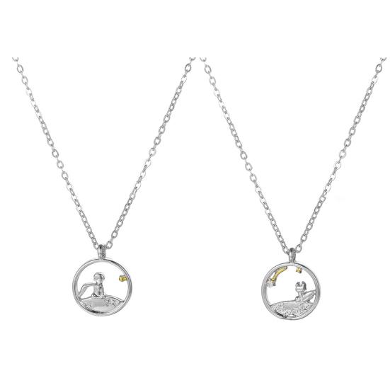 Light Luxury Delicate Scratch-resistant Valentine's Day Gift Little Prince Choker Necklace Dating