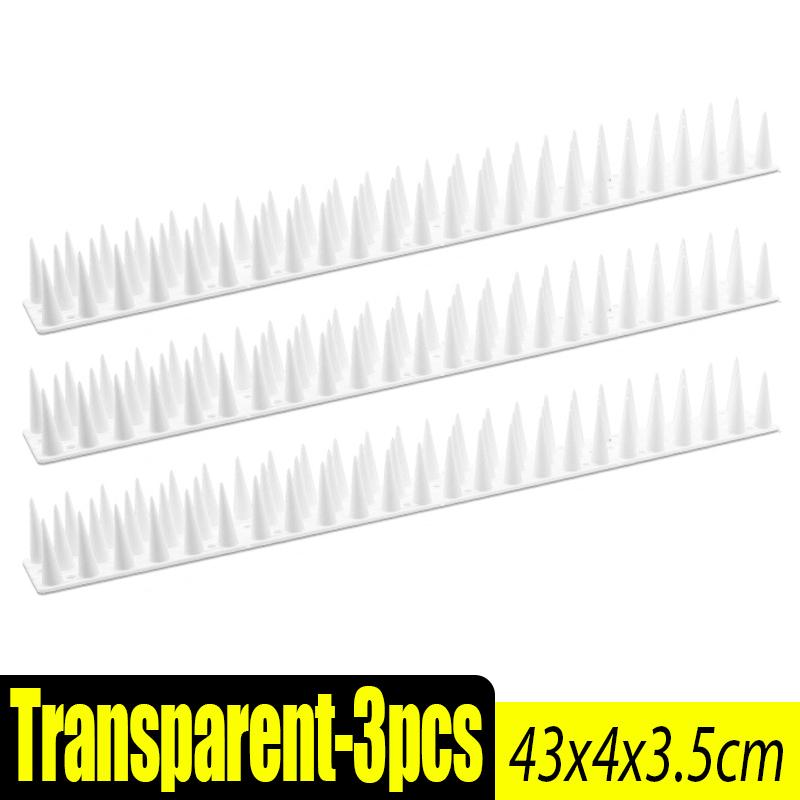 10/1 unid. Espigões Repelentes de Pássaros para Exterior Flexíveis Pássaros Pombo Gatos Espigões Dissuasores para Jardim Janela Cercas Telhado Varanda Corrimão