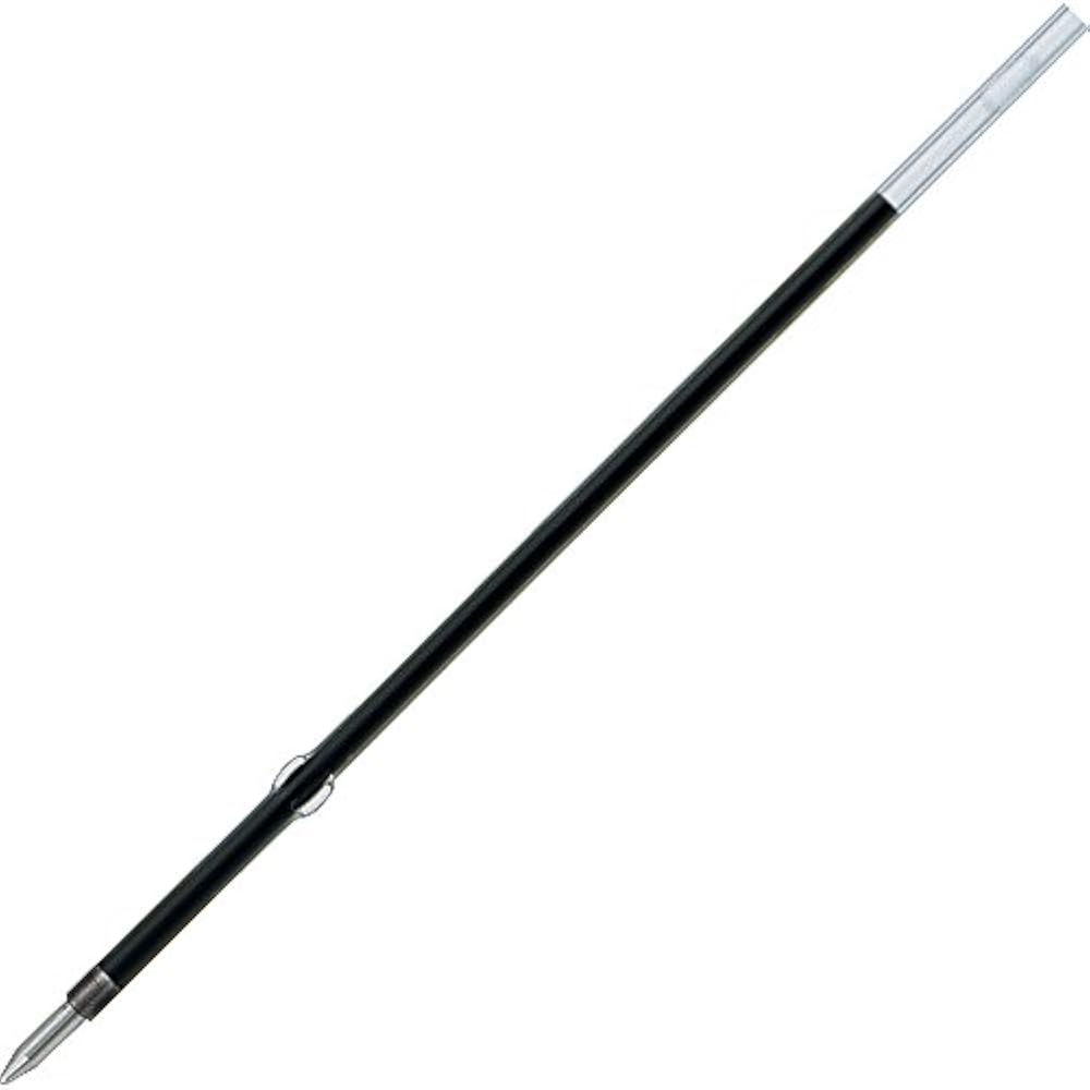 Mitsubishi Pencil Ballpoint Pen Refills, Belly Easy Knock, 1.0mm, Black, SA10CN.24, Pack of 10