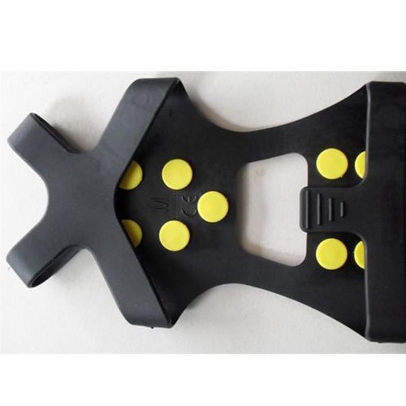Hot Sale Practical 10 Studs Anti-Skid Snow Ice Climbing Shoe Spikes Grips Cleats Crampons Winter Anti Slip Shoes Cover