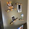 Yousheng 1/2Pcs Cat Refrigerator Magnet Photo Holder Home Office Kitchen Whiteboard Locker Fridge Kitten Magnetic Decoration Ornament