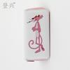 New Creative Pink Panther Ladies Long PU Wallet, Printed Clutch