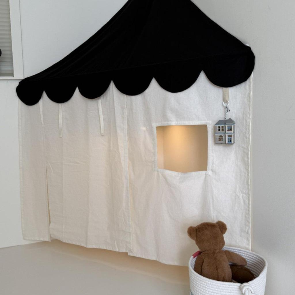 Koreanisches INS Kinderzelt: Indoor Kindergarten Spielhaus & Wandbehang Lese-Ecke Dekorationsspielzeug.