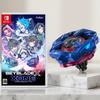Beyblade X XONE Nintendo Switch Game Set with Limited Shinobi Shadow 4-60LF Metal Coat Blue Beyblade Pre-order Bonus Included Japan Import