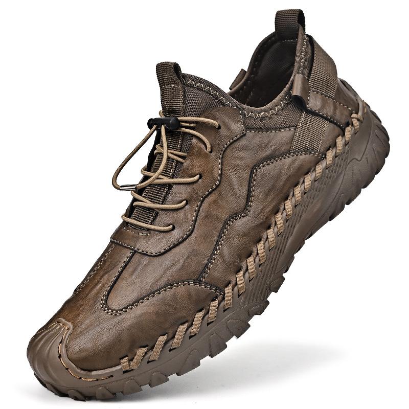 Casual shoes men's 2025 autumn soft-soled breathable non-slip fashion trend versatile one-pedal sports shoes men's shoes comfortable