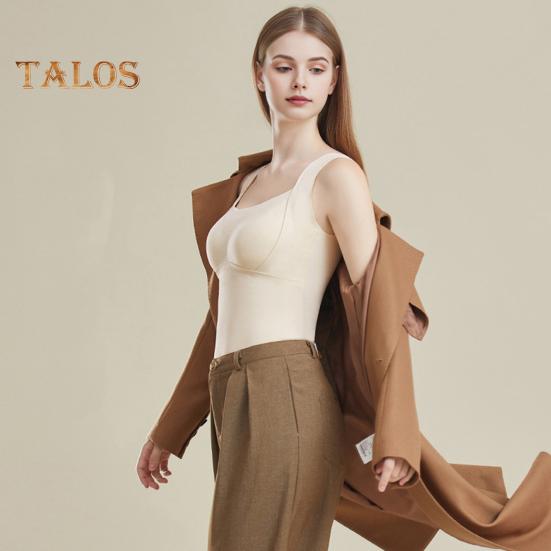 Spodní vesta 3D Tvar košíčku Teplá Pohodlná Samozahřívací Tepelná vesta Polstrovaná bezešvé Podzimní Zimní Základní Vesta