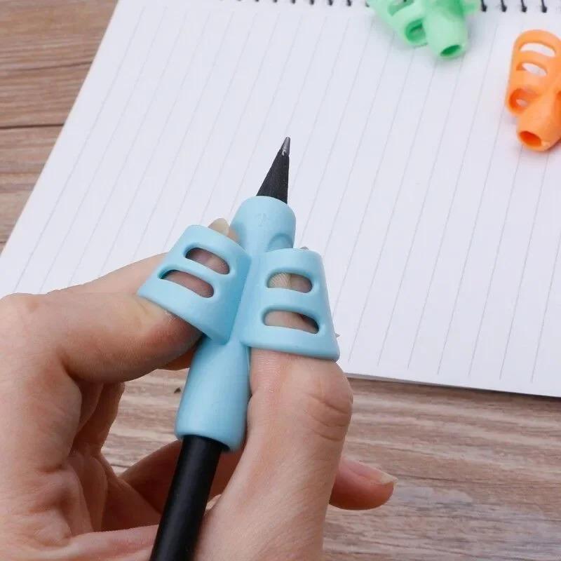 3/6/12PCS Pencil Grips Kids Handwriting Posture Correction Training Grippers Writing For School Students Correct Writing Posture