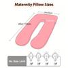 2025 New U-Shaped Extra Large Pregnancy & Adult Luxury Full-Body Maternity Sleep Pillow,Ideal for Side Sleepers