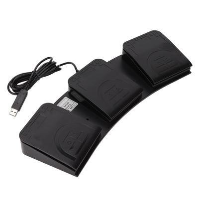 פדל רגל USB שלושה מקשים בקר MIDI מתג מכני מקלדת מחשב ניתנת לתכנות עבור