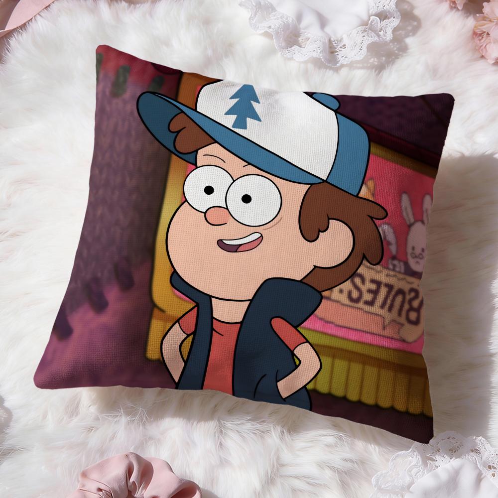 g-gravity falls Cushion Cover Premium Comfort Reversible Pillow Cove -Two in One Design for Any Room & Car Interior