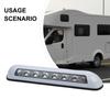 12V RV LED Awning Porch Light Waterproof Motorhome Caravan Van Trailers Wall Lamps Exterior LED Lamp 6000K 8W White Lights