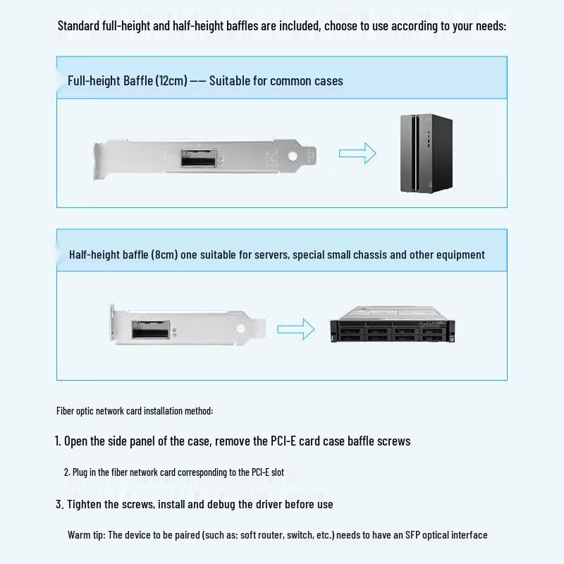 BOYANG Intel XL710 40G PCI-E X8 Single-Port QSFP+ Fiber Network Card (CN version)