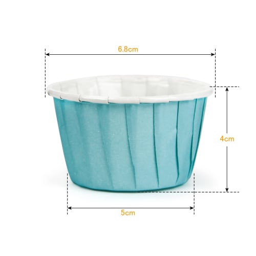 Vivi Bakie Muffinförmchen, 50 Stück, Kuchenformen, Backförmchen, Einweg-Kuchenbecher aus Papier, DIY-Backzubehör, Hitzebeständig, Wasserdicht, Ölbeständig,