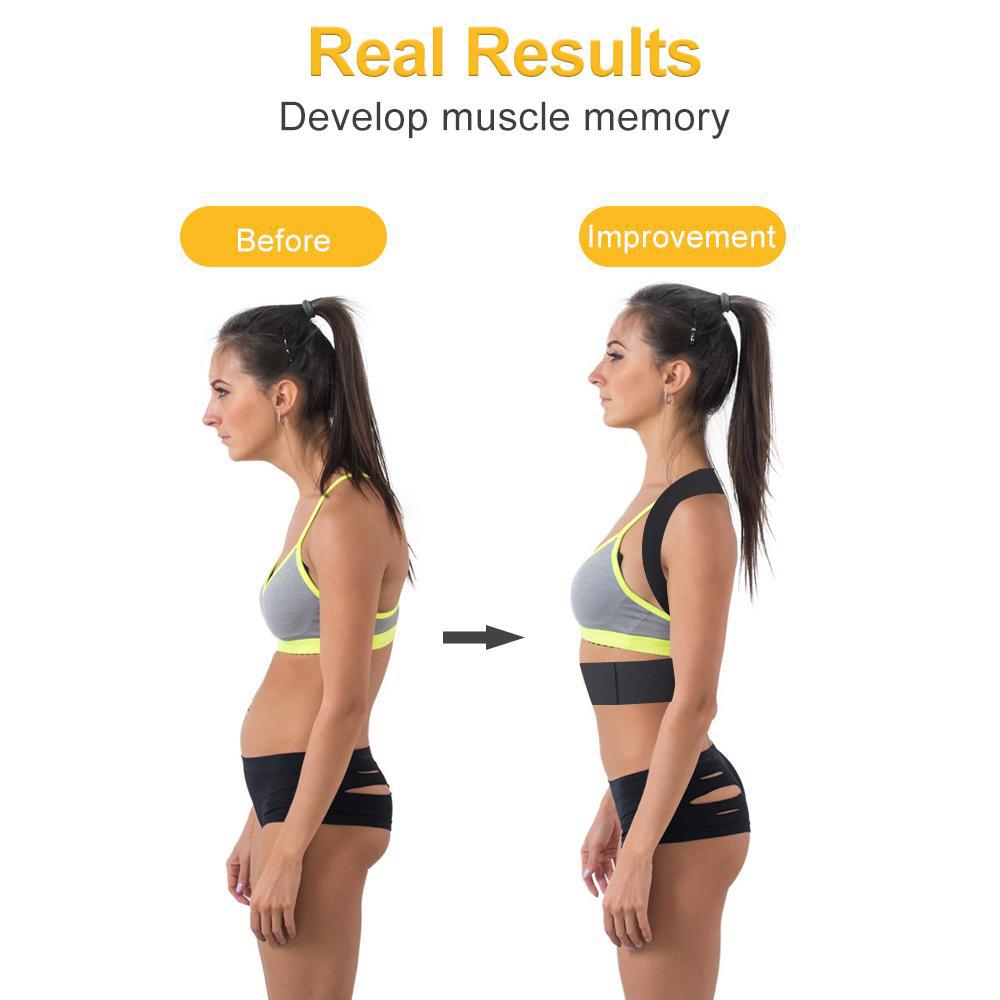 Smart Corrector Belt Adults Child Intelligent Reminder Straightener Adjustable Breathable Strap Support Relief