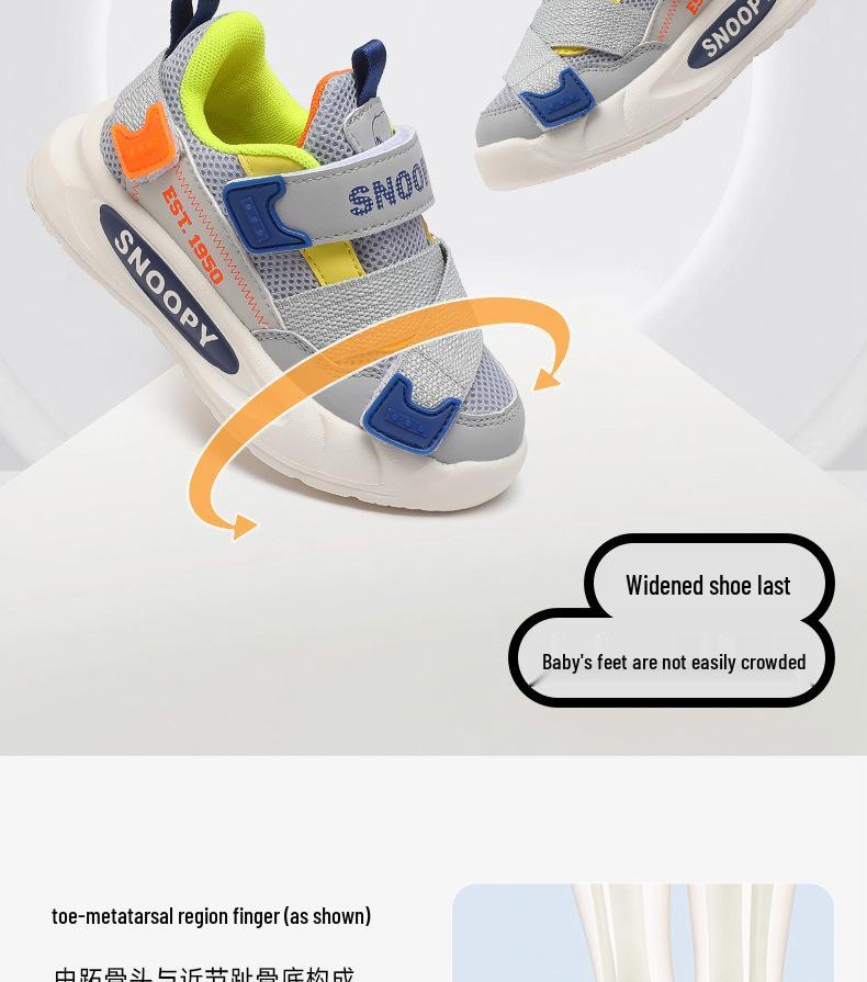 Toddler Autumn 2025 All-Lace Thick-Soled Breathable Sports Shoes for Boys and Girls