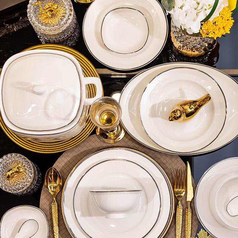 Jingdezhen Nordic Style 8-inch Ceramic Deep Plate