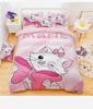 Cartoon Cat Duvet Cover Pillowcase Bedding Bedroom Decoration Children Gift Adult Single Double Bed Large SizeZip Duvet Cover