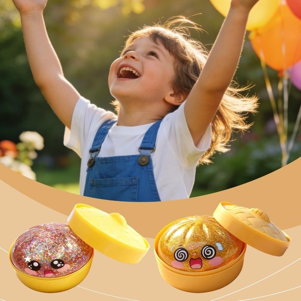 Mit Dampfgarer Knödel Squishy Spielzeug Weicher Stressabbau Sensorischer Ball Entspannungswerkzeug