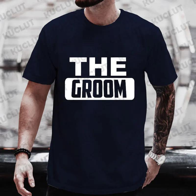 The Groom Squad Best Man T Shirt Team EVG Groom Groomsman Tshirt Friends Single Farewell Graphic Tops Bachelor Stag Party Tees