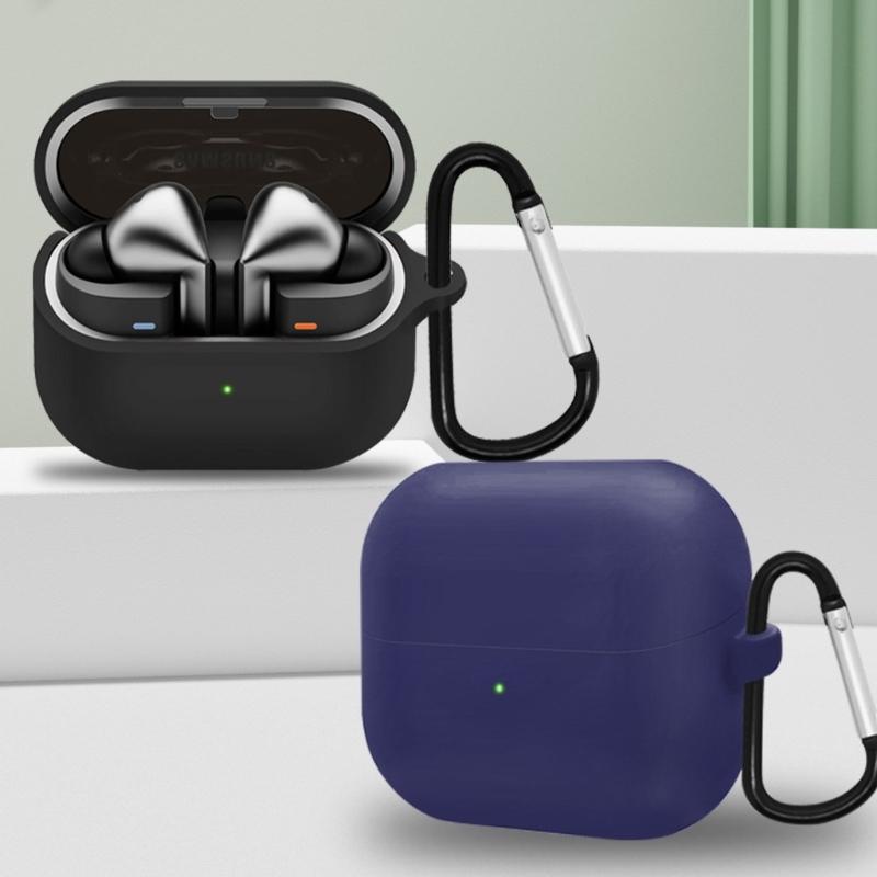 Haltbarkeit Silikonhülle für Buds 3Pro Kopfhörerhülle, sicherer Sitz, Schlüsselanhänger-Clip, Ohrhörerschutz-Ausrüstung