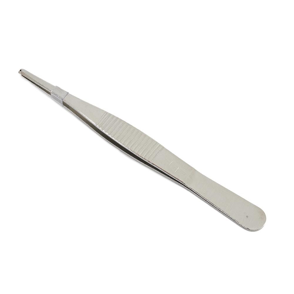 Toothed Tweezers Silver Toothed Tweezers 125mm / 5Inch