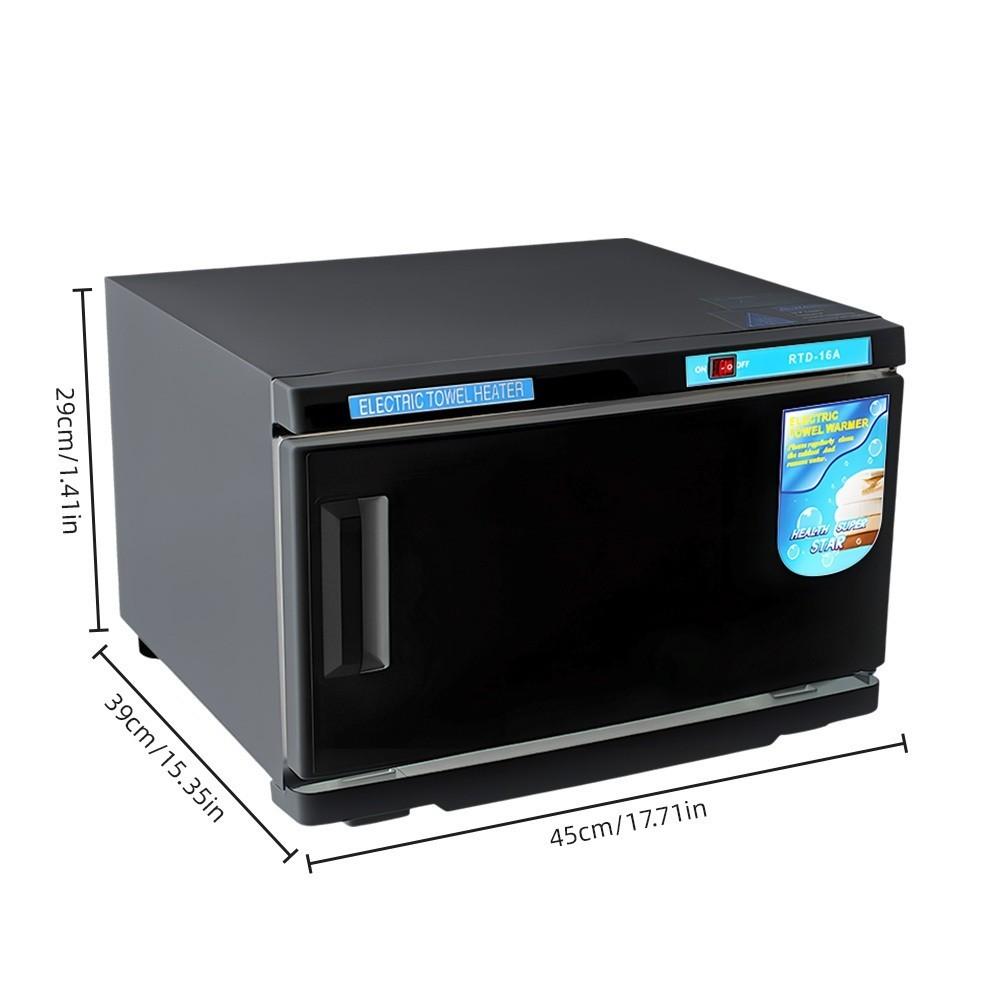 150W 20L Large Capacity Cabinet Facial Spa Hair Beauty Salon Equipment Quick Hot Bath Towel Heater Hot Towel Warmer чёрный