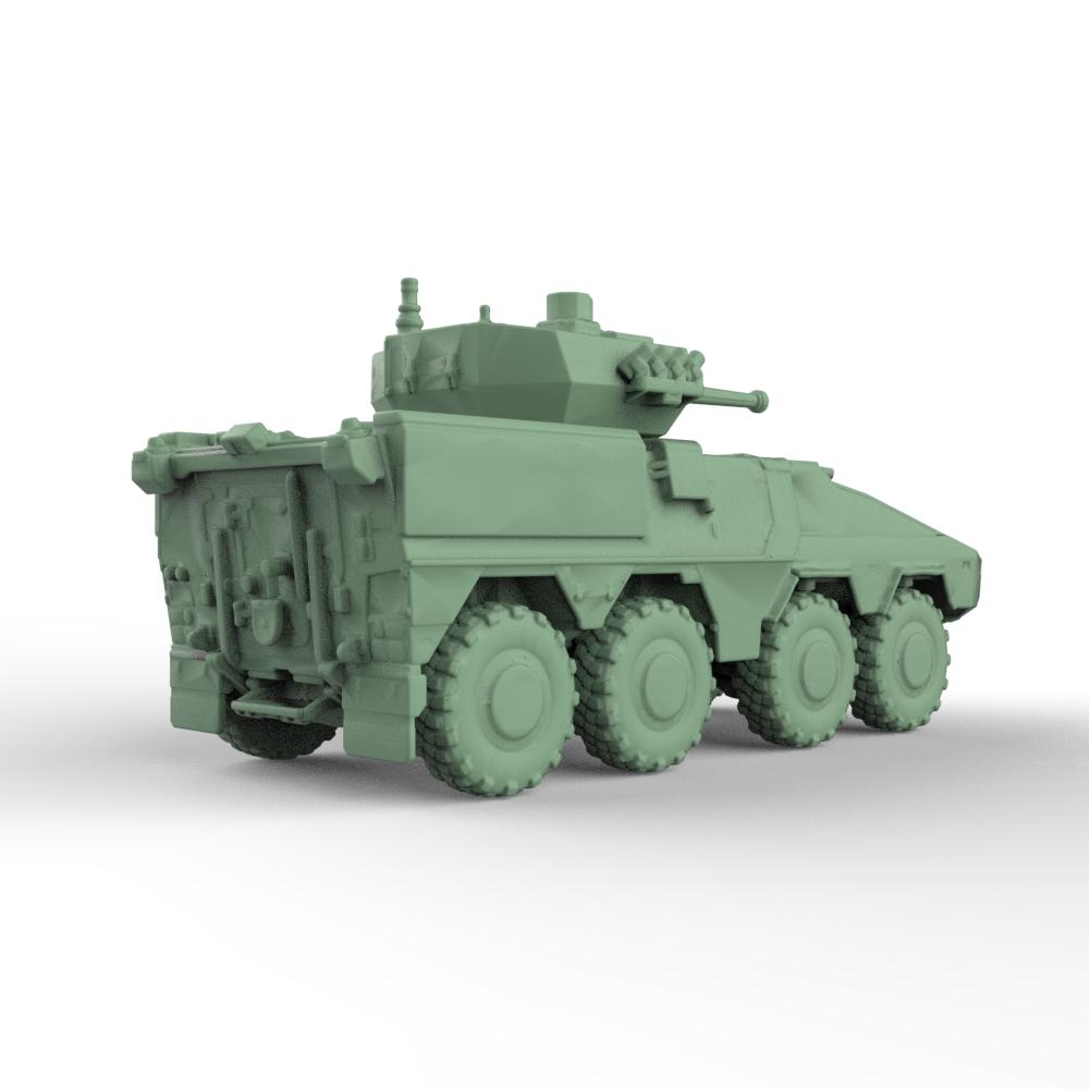 SSMODEL 1/200 Model Kit German PĖSTININKŲ KOVOS MAŠINA VILKAS Light Tank