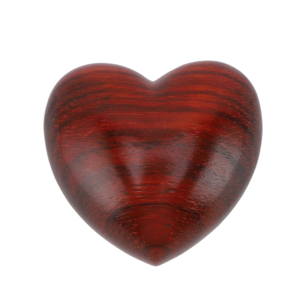 Wooden 3D Heart Palm Handheld Decor Stress Relief Wedding Engagement Decoration for Couples Type 2