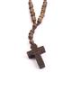 Intercession Small Pocket Size Wooden Rosary