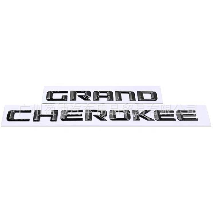 Compatible with Older JEEP Grand Cherokee: Fender and Door Side Emblem Sticker