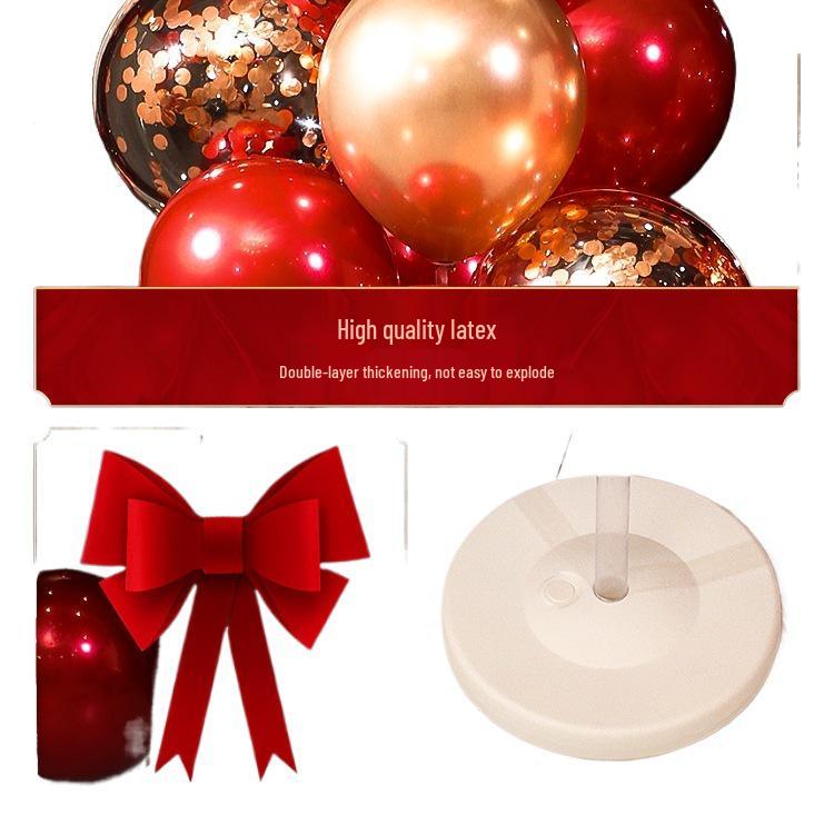 Wedding Balloon Pillar and Aisle Décor Set for Engagements and New Home Celebrations.