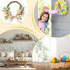 Spring Wreath Artificial Floral Decor Spring Flower Wreath for Living Room Bedroom Indoor Outdoor Home Window Wall Wedding