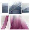 1M Dünner Ombre Chiffon Stoff Weicher Farbverlauf Durchscheinendes Tüll Gaze Stoff Für DIY Nähen Schal Tanzen Hanfu Kleid Material