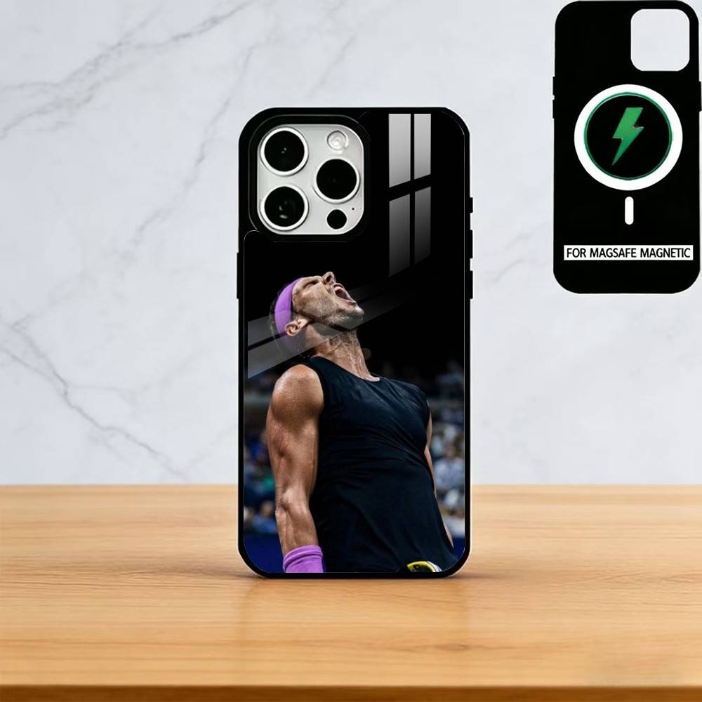 Rafael Nadal Phone Case For iPhone17,16,15,14,13,12,11 Plus,Pro Magnetic with Magsafe Wireless Charging