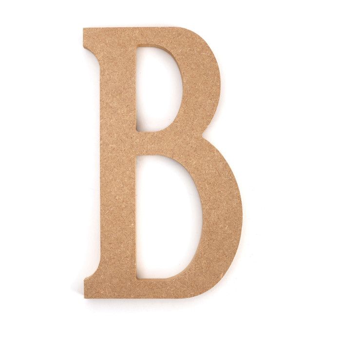 Lettre Mdf B Ht 220X12