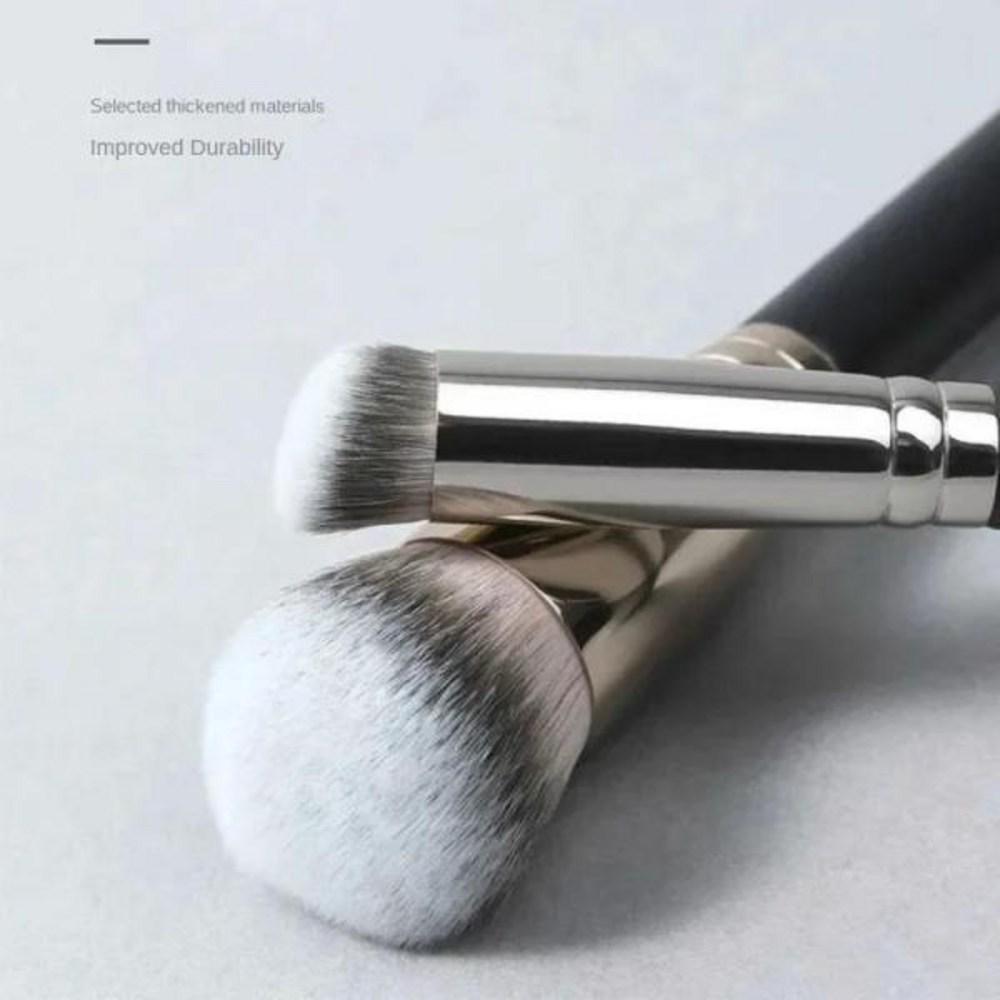 Make-up-Pinsel Foundation Concealer abgewinkelt nahtlose Abdeckung synthetische dunkle Kreis flüssige Creme Cosmeti, keine