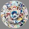 50pcs Cute Genshin Impact Graffiti Stickers - Cartoon Game Decor for Laptop DIY