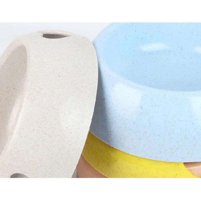 Nontoxic ABS Sweat Heart Solid Pet Dog Bowls Feeding Food Bowl Puppy Feeder Dish Bowl Pet Dogs Supplies Dropshipping 2 Size