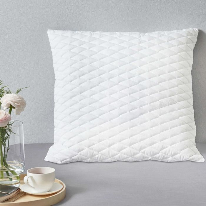 Oreiller Orthopédique - vidaXL - Lot de 2 - Mousse à mémoire de forme - 14 cm d'épaisseur - Confort médium