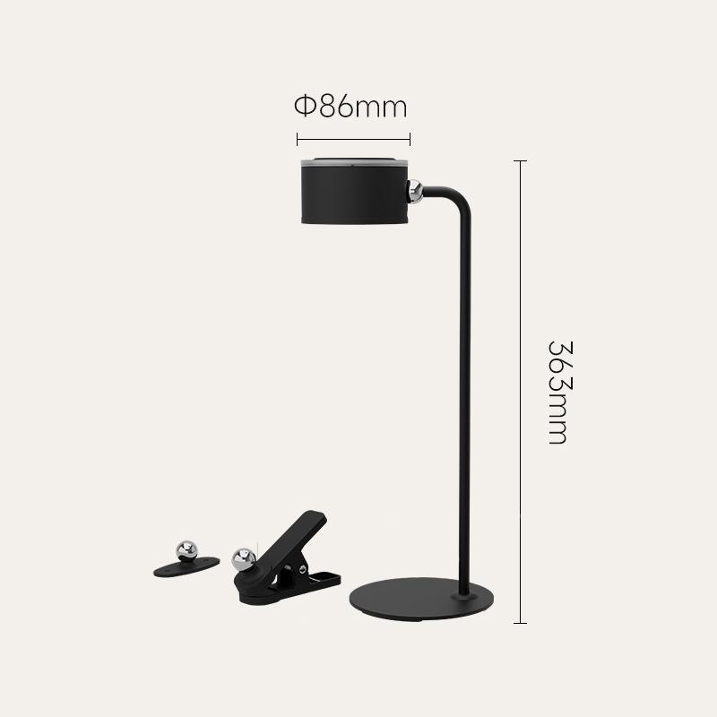Charging Touch LED Table Lamps Double Sided Circular Iuminous Atmosphere Magnetic Wall Light Three Color Dimming Table Lamp