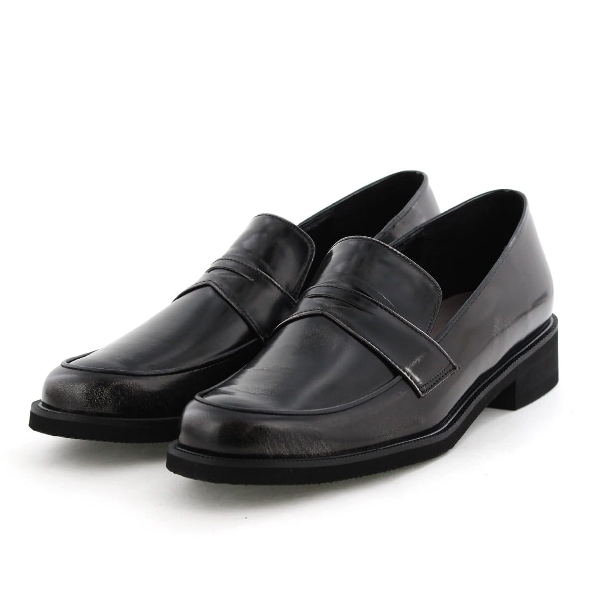 

HIMIKO ADVAN Leather Loafers 651309 Black made with genuine leather and featuring a lightweight 245, soft, cushioned, sole. чёрный