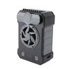Taillenclip-Ventilator mit Lanyard 5 Geschwindigkeiten USB wiederaufladbar Tragbar Tragbar Nacken hängend Kühlventilator