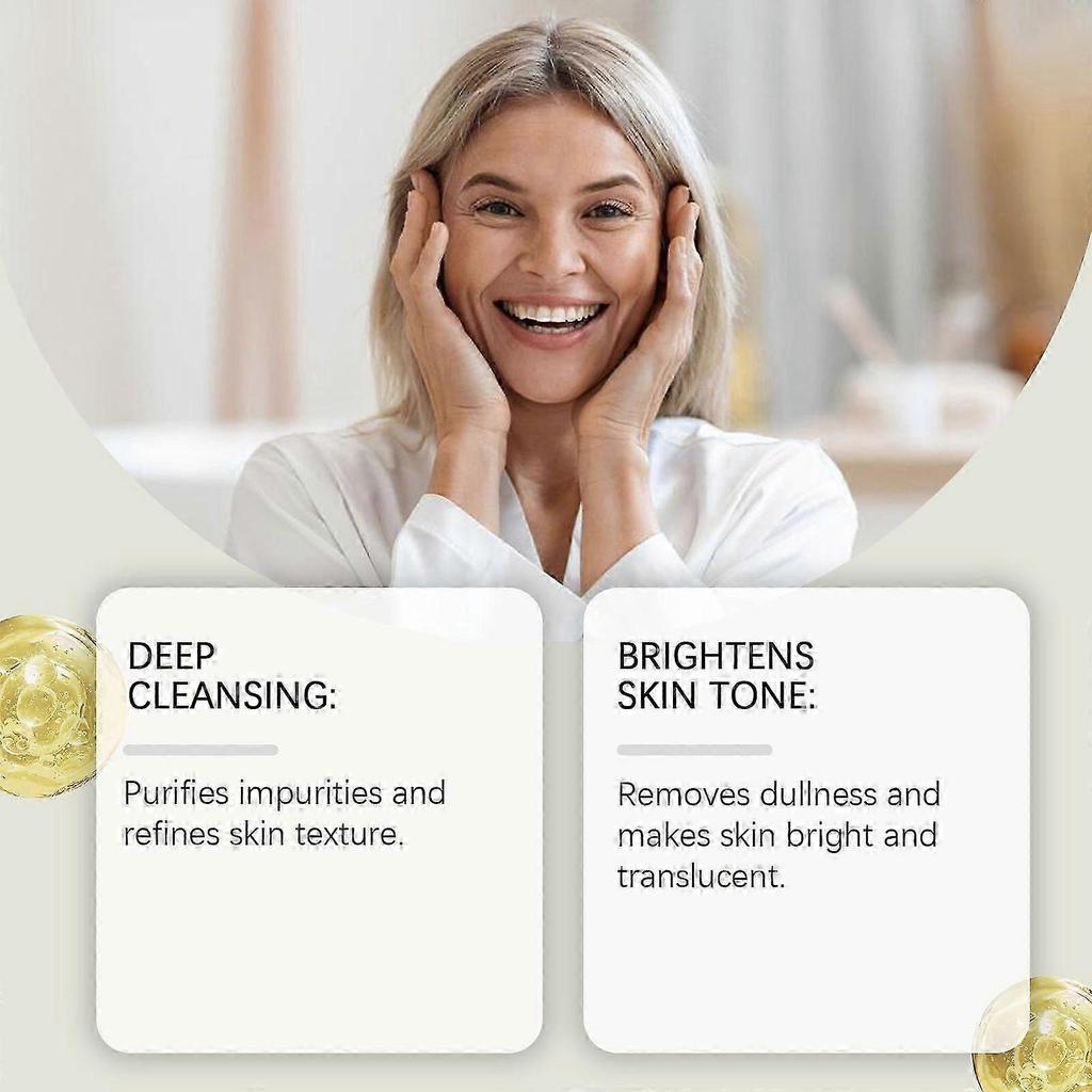 Hoygi Glutathione Facial Cleanser Gentle Ingredients Cleansing Pores Refreshing Hydrating Skin Moisturizing Cleanser
