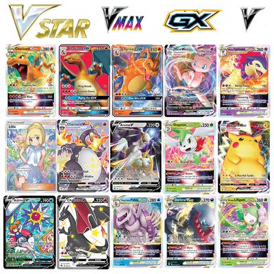 100Pcs Assorted Cards Pokemon Cards Collection H21