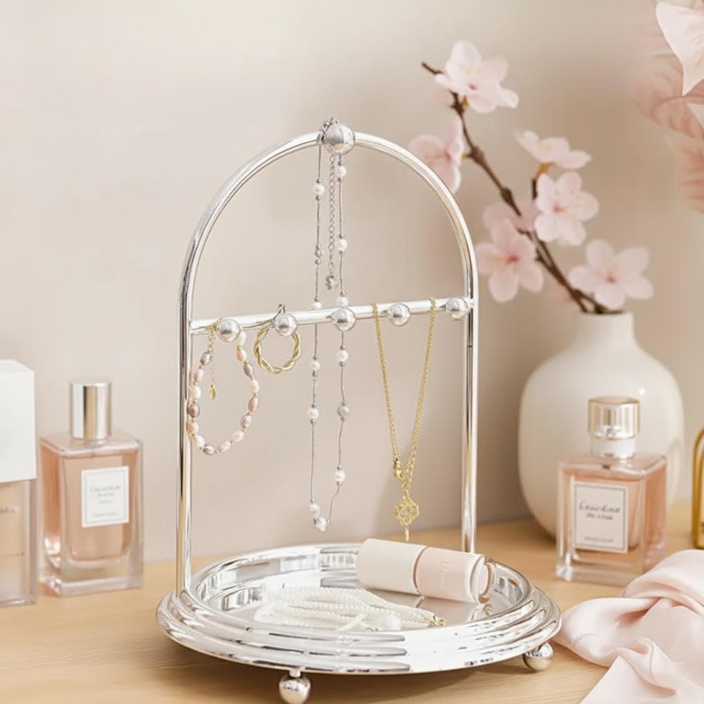 Jewelry Rack European and American Style Necklace Earrings Rings Jewelry Storage Rack Jewelry Display Creative Home Decor
