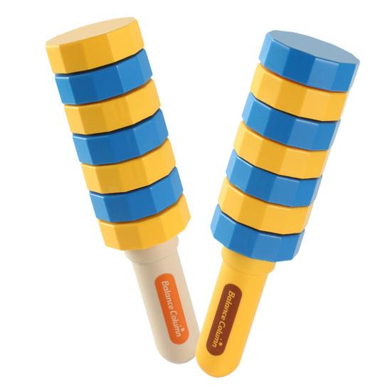 1/2Pcs Kids Handheld Balancer Toy Stress Relief Focus Training Magnetic Balance Column Children Adults Interactive Educational Balance Challenge Toy