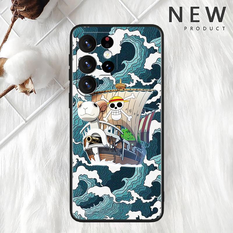 

Соломенная шляпа с логотипом O-ne P-iece для Samsung M62 M52 M33 M32 M31 M30 M23 M22 M21 Note 20 10 9 8 Ultra Plus Lite, черный чехол для телефона Samsung Note 8