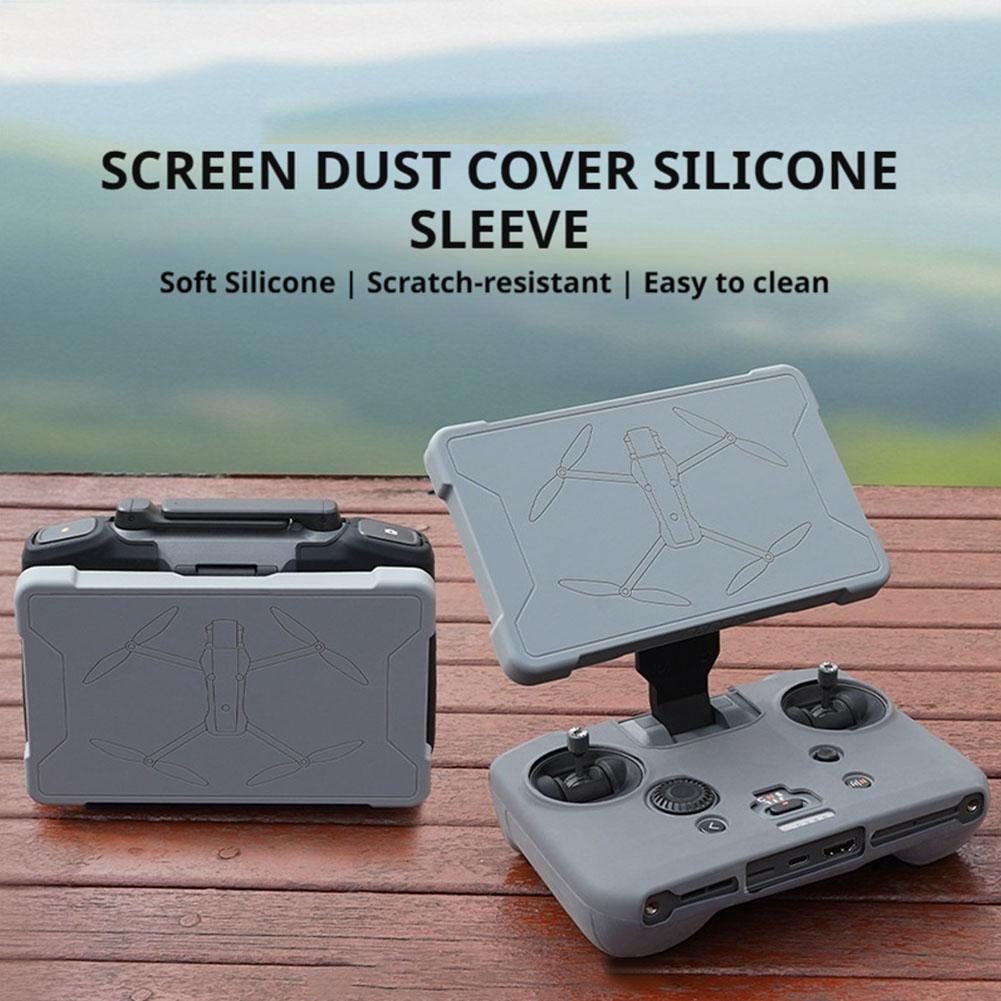For DJI MAVIC 4PRO Remote Control Silicone Case With Screen Protector Cover Silicone Dustproof And Anti Drop Accessories