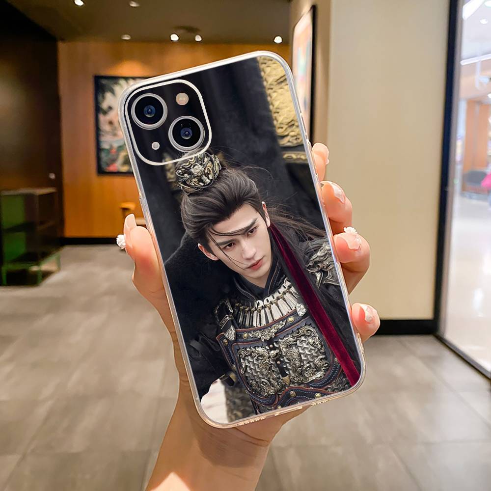 

Pursuit of Jade (Zhang Linghe as Xie Zheng) Phone Case For iPhone17,16,15,14,13,12,11 ,Pro Max, Soft Silicone Transparent Cover iPhone15ProMax