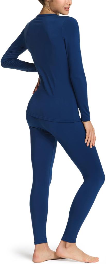 Ensemble de Sous-vêtements Thermiques Tesla Chauds et Sous-vêtements pour et Hiver Chauds et Coupe-vent Sous-vêtements Femme (Haut Bas) [Isolé, Évacuant l'humidité,